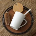 Wood Cover Ceramic Mug 400ml