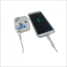 青花瓷款USB流動充電器套裝(移动电源)6000 mAh