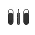 Portable 2 in 1 TWS Earbuds with Metal Clip Speaker 300mAh