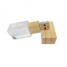 竹子水晶USB手指