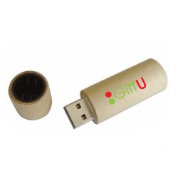 環保紙製USB(圓柱形)